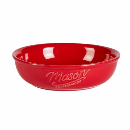 Mason Craft & More Dinner Bowl - Red Perspective: front