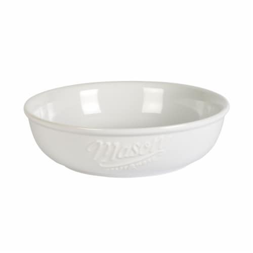 Mason Craft & More Dinner Bowl - White Perspective: front