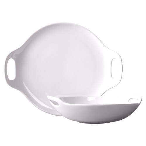 Tabletops Unlimited Pasta Serving Bowls - White Perspective: front