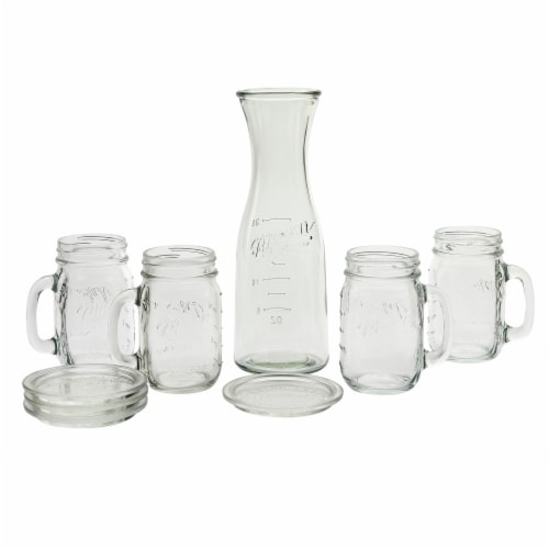 Mason Craft & More Carafe Set - Clear Perspective: front