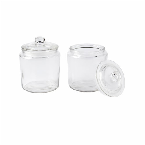 Tabletops Unlimited Glass Apothecary Jars - 2 Pack, 1 L - Kroger