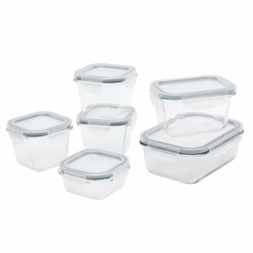 Tabletops Unlimited Glass Food Storage Perspective: front