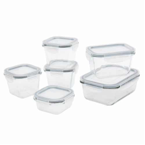 Pyrex MealBox Storage 5.5 Cup Rectangle Storage Container with