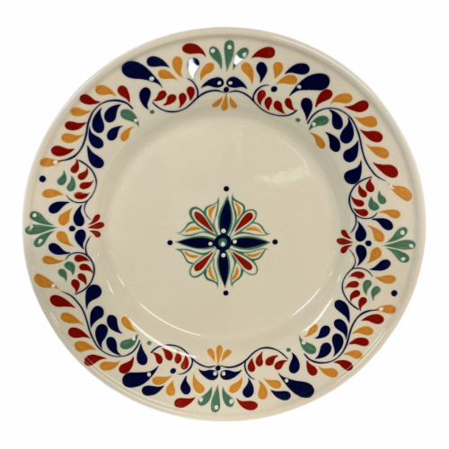 Tabletops Unlimited Mason Talavera Salad Plate Perspective: front