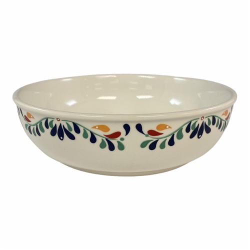 Tabletops Unlimited Mason Talavera Dinner Bowl Perspective: front