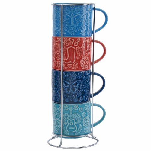 Mason Mug tree - Debossed Perspective: front