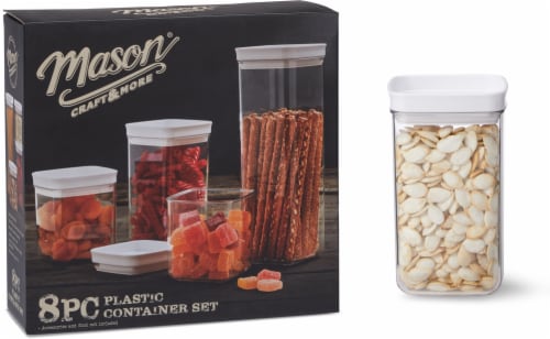 Mason Craft and More 24 oz. Food Storage Container - Set of 3