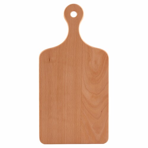 Tabletops Unlimted® Kimora Beech Wood Wide Serving Board Perspective: front