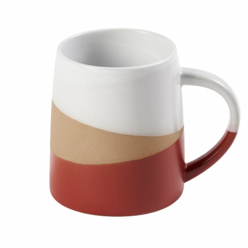 Tabletops Unlimited Gallery Sedona Mug - Rust Perspective: front