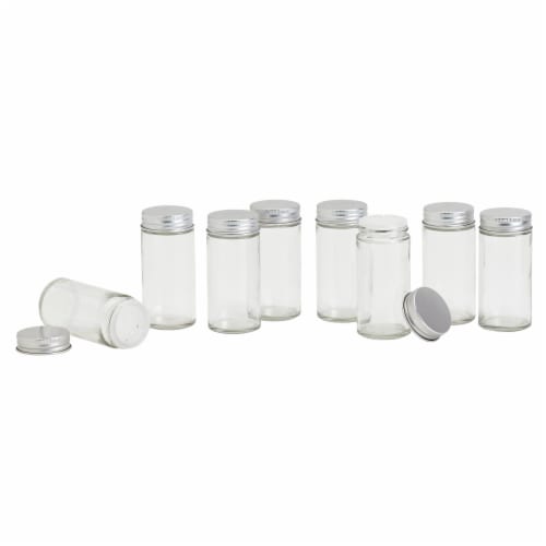 Mason Craft and More Round Glass Spice Jars, 8 pc - Fry's Food Stores