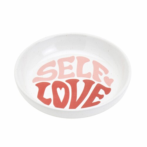 Tabletops Unlimited Gallery Self Love Appetizer Bowl Perspective: front