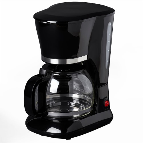 BLACK + DECKER Drip Coffee Maker - Black/Silver, 12 c - Fry's Food Stores