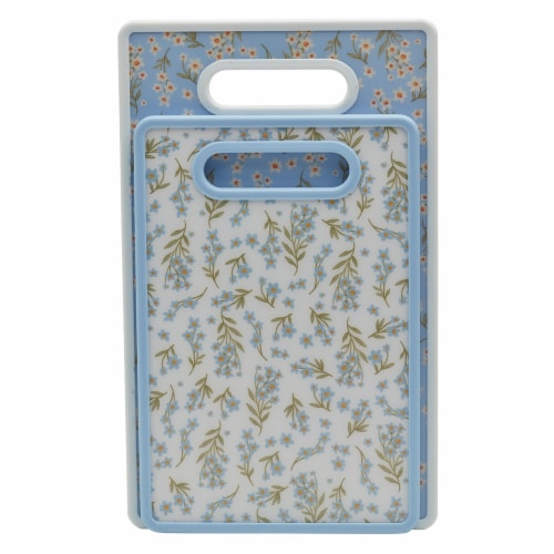 Tabletops Unlimited Smart Planet Lacey Plastic Cutting Board Set Perspective: front