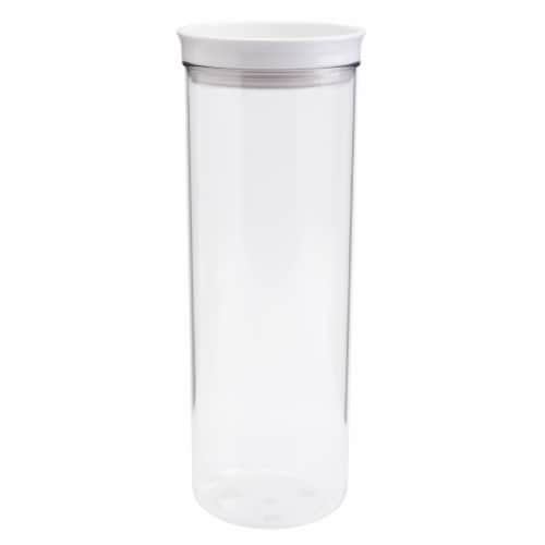 Tabletops Unlimited Large Round Plastic Container Perspective: front