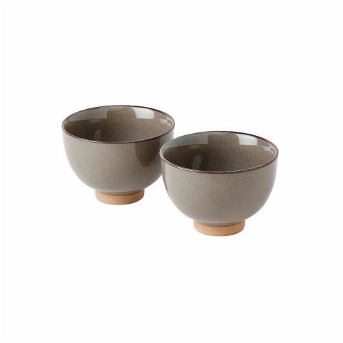 Tabletops Infuse Tidbit Bowl Set - Gray Perspective: front