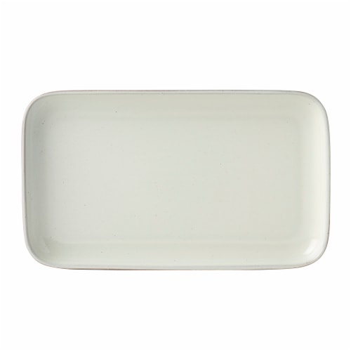 Tabletops Infuse Rectangular Tray - Ivory Perspective: front