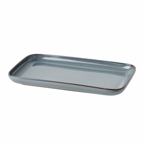 Tabletops Infuse Rectangular Tray - Gray Perspective: front