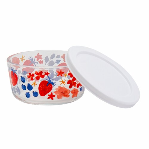 Smart Planet Glass Food Storage Perspective: front