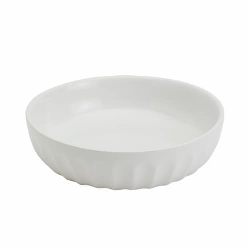 Tabletops Unlimited Mason Craft and More Stoneware Cafe Dinner Bowl - White Perspective: front