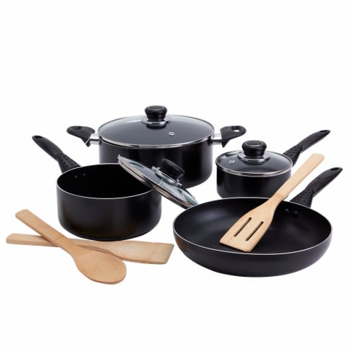 Philippe Richard 10 Piece Aluminum Cookware Set Perspective: front