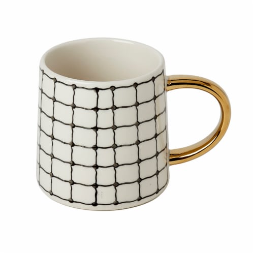 Tabletops Unlimited Gallery Can Mug- Grid Perspective: front