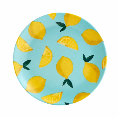 Tabletops Gallery Fruity Bamboo Melamine Salad Plate Perspective: front