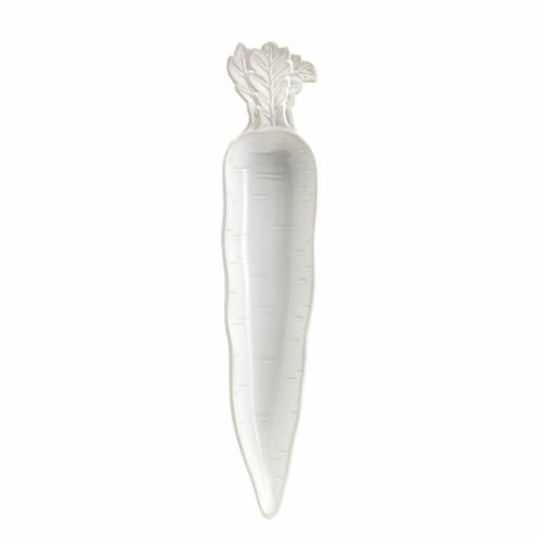 Tabletops Gallery Ceramic Carrot Serving Dish Perspective: front