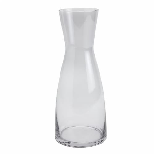 Tabletops Gallery Carrara Glass Carafe Perspective: front