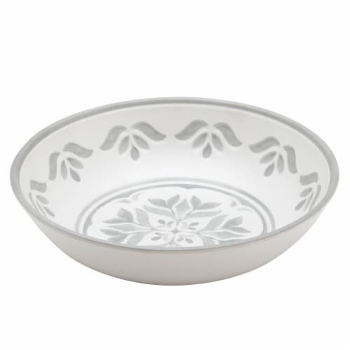 Tabletops Gallery Carrara Matte Melamine Serving Bowl Perspective: front