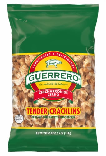 Guerrero Chicharron De Cerdo Tender Cracklins Perspective: front