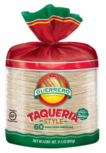 Guerrero Corn Tortillas Perspective: front