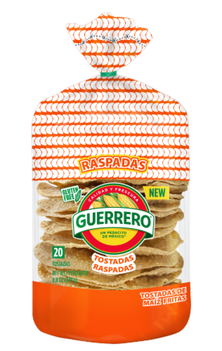 Guerrero® Raspadas King Size Tostadas Perspective: front