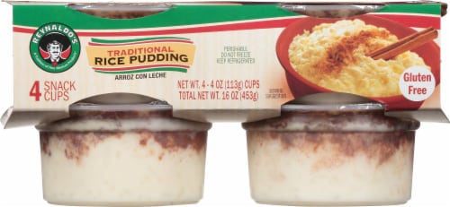 Reynaldo's Traditional Rice Pudding Perspective: front