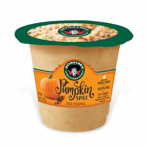 Reynaldo's® Gluten Free Pumpkin Spice Rice Pudding Perspective: front
