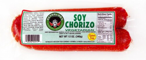 Reynaldo's Vegetarian Soy Chorizo Perspective: front