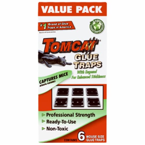 Tomcat 32414 Mouse Glue Trap- Pack - 6 Perspective: front