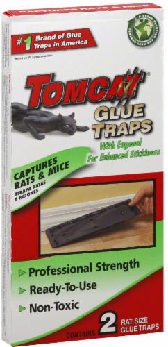 Tomcat Glue Traps, Mouse Size - 4 traps