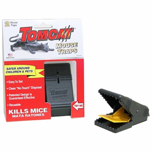 Tomcat Heavy Duty Snap Mouse Trap (2 Count)