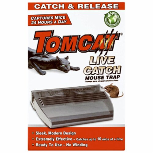 Tomcat 33510 Live Catch Mouse Trap, 1 - Baker's