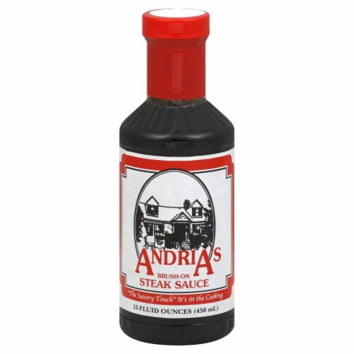 Andria's Brush-On Steak Sauce Perspective: front