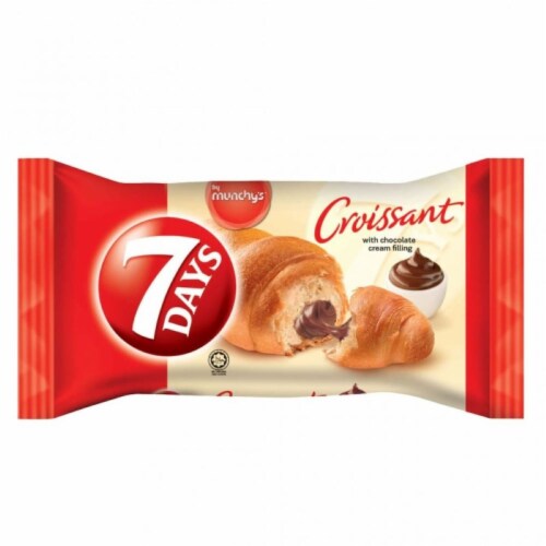 7 Days™ Chocolate Cream Filled Soft Croissant Perspective: front