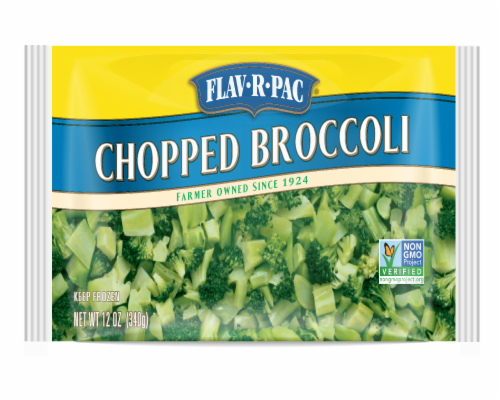 Flav-R-Pac® Frozen Chopped Broccoli Perspective: front