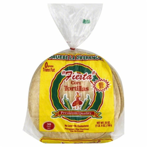 Fiesta Corn Tortillas Perspective: front