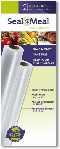 Seal-a-Meal® Vacuum Storage Bag Rolls - 2 pk Perspective: front