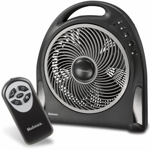 Holmes® Blizzard Power Fan with Rotating Grill Perspective: front