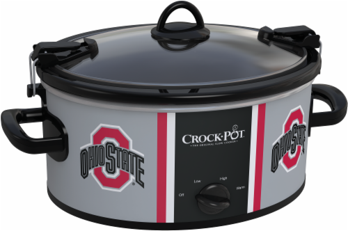 Ohio State Buckeyes Crock-Pot® Cook & Carry™ Slow Cooker, 6 qt - Food 4 Less