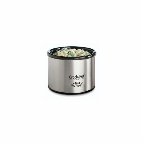 Small Slow Cooker Stainless Steel Crock Pot Mini Kitchen Appliance