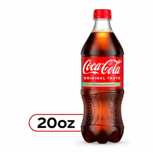 Coca-Cola® Soda Bottle Perspective: front