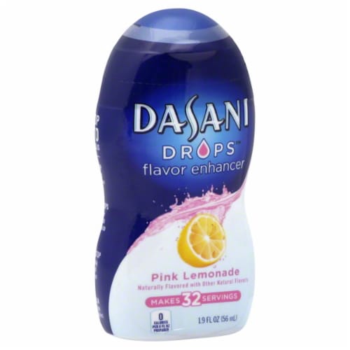 Dasani Drops™ Pink Lemonade Water Enhancer Mix Perspective: front