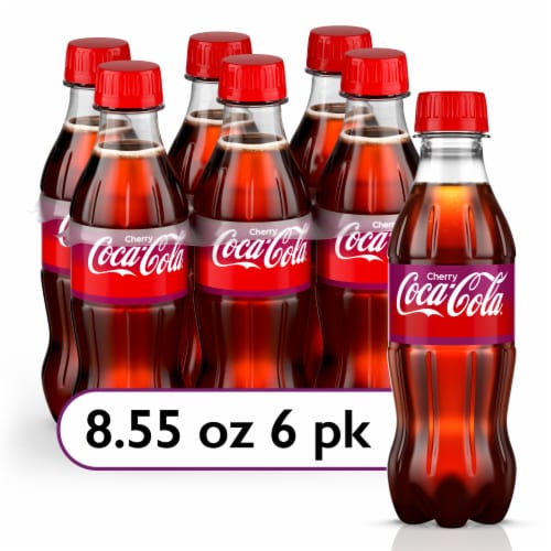 Coca-Cola Soda Pop, 8 fl oz, 6 Pack Glass Bottles 